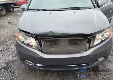 2014 Honda Odyssey Ex-L from USA, damaged, VIN 5FNRL5H62EB100890